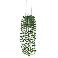 27" Hanging String of Nickels in White Ceramic Pot by Ashland®