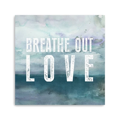 Breath Love Canvas Giclee
