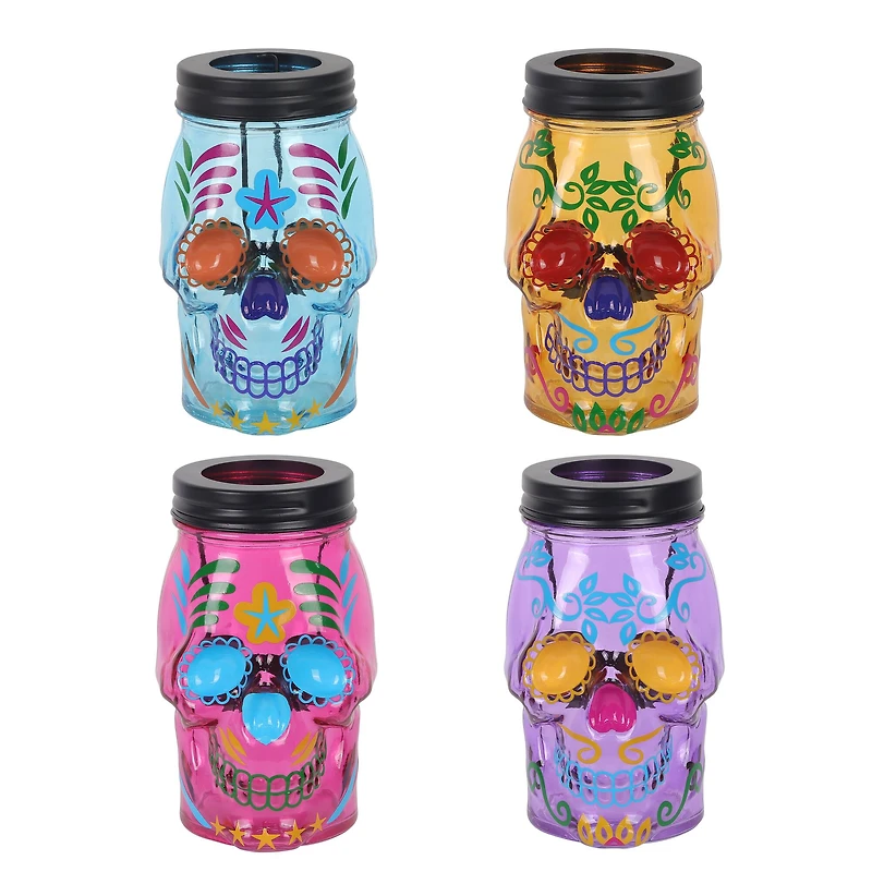 Assorted 6" Glass Candle Holder by Ashland®, 1pc.