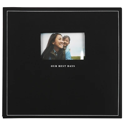 Black Our Best Days Photo Album by Recollections®