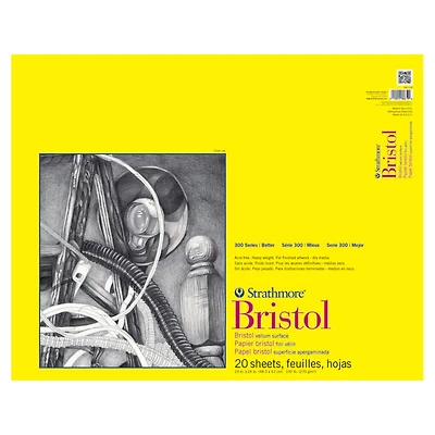 Pack: Strathmore® 300 Series Bristol Vellum Pad