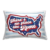 Stupell Industries No Place Like Home Decorative Printed Throw Pillow