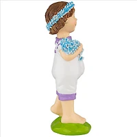 Design Toscano 15" Thierry Springtime Child Garden Statue