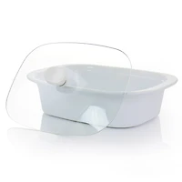 Gibson Elite® 2.7qt. White Ceramic Casserole with Glass Lid