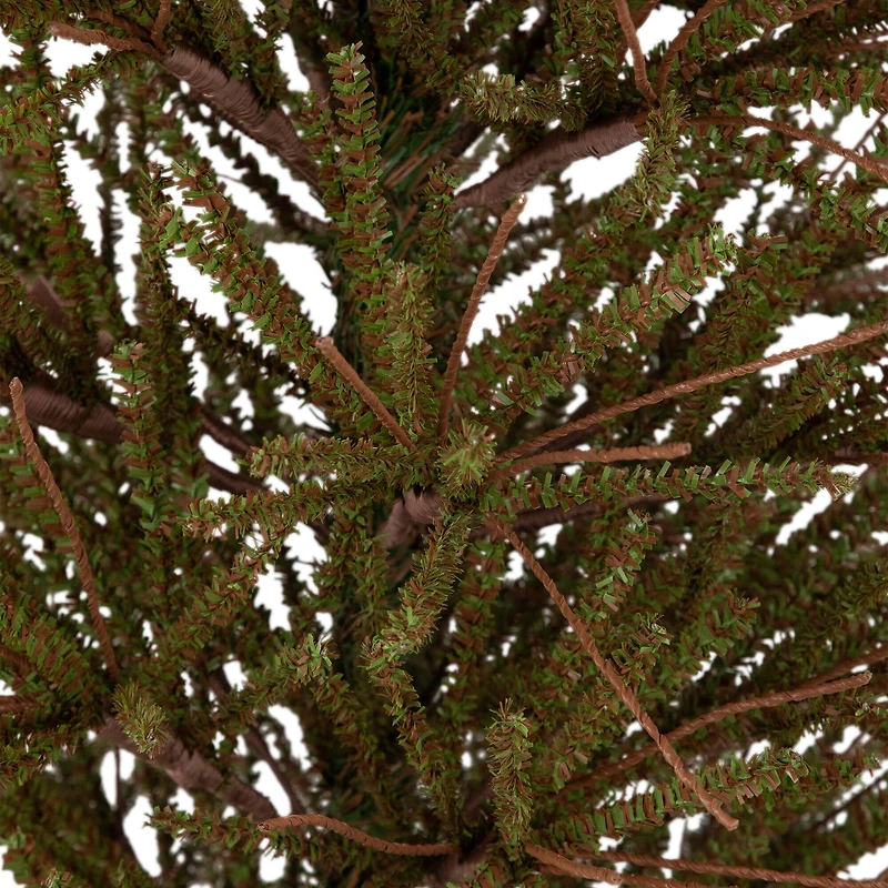 4ft. Unlit Medium Warsaw Twig Artificial Christmas Tree in Burlap Base