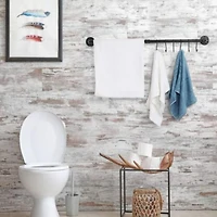 NEX™ Black Industrial Wall Mounted Metal Hanging Pot Rack