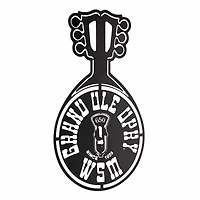 American Art Decor Grand Ole Opry Laser Cut Guitar Plaque - 12" x 20"