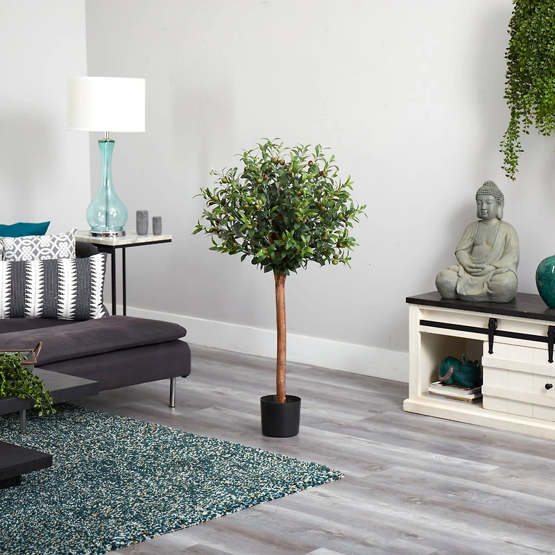 4ft. Potted Olive Topiary Tree