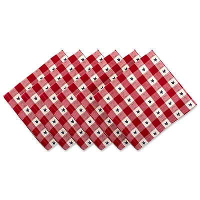 DII® Star Check Napkin, 6ct.
