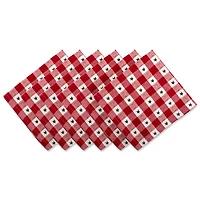 DII® Star Check Napkin, 6ct.