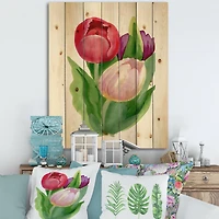 Designart - Beautiful Tulip Flowers