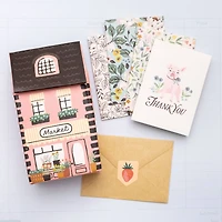 Maggie Holmes Market Square Mini House Card Set