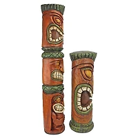 Design Toscano® Aloha Hawaii Tiki Sculpture Set