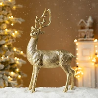 Glitzhome® 16.25" Standing Reindeer Table Décor