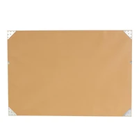 Silver Canvas Ocean Landscape Textured Framed Wall Art with Black & White Accents