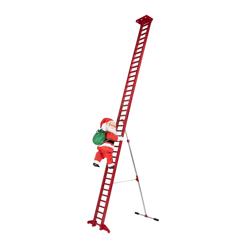 10ft. Outdoor Climbing Santa
