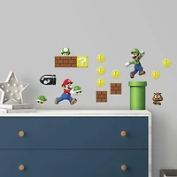 RoomMates Nintendo Super Mario Build A Scene Decals