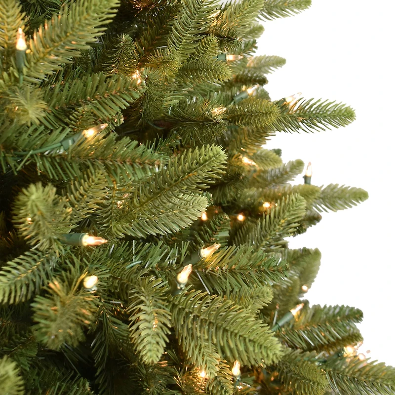 4.5ft. Pre-Lit Westford Spruce Artificial Christmas Tree, Clear Lights