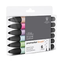 Winsor & Newton® 6 Pastel Promarker Brush™ Set