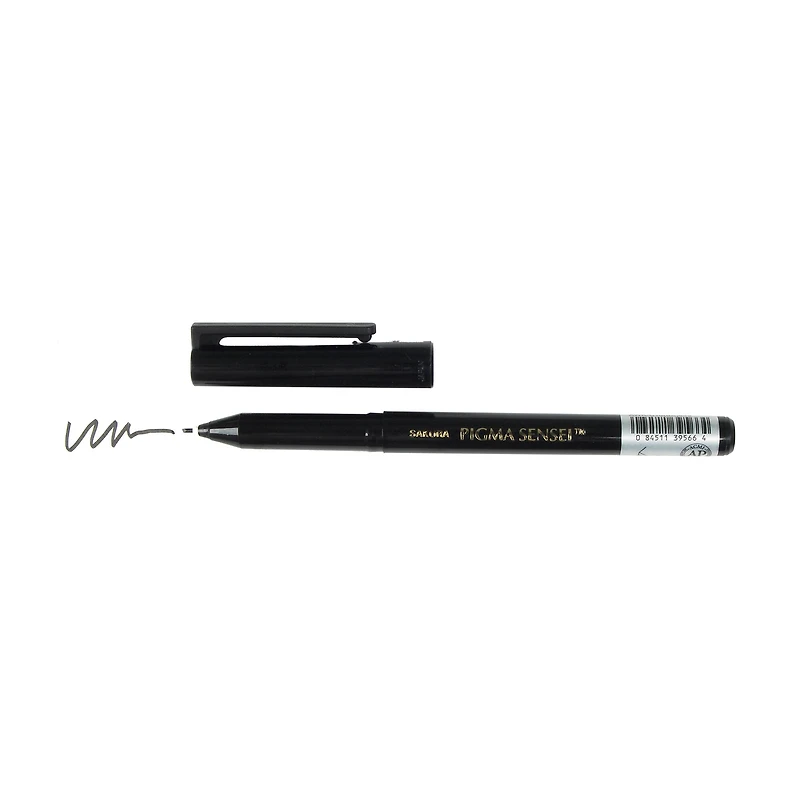 Sakura® Pigma Sensei™ Black Chisel Tip Pen