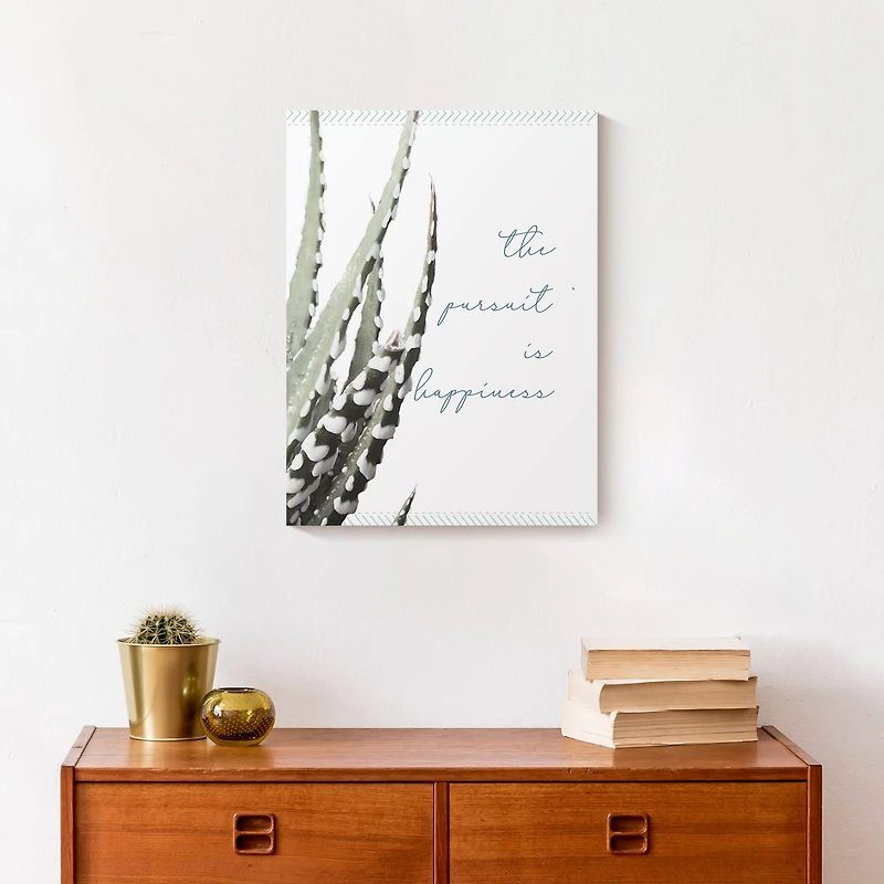 Pursuit Of Happiness 12" x 16" Canvas Wall Art