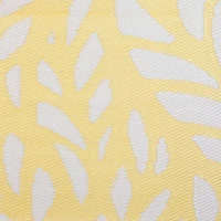 White Floral Rectangular Outdoor Area Rug