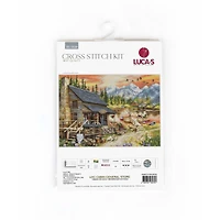 Luca-S Log Cabin Counted Cross Stitch Kit
