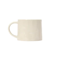 Hello Honey® 16oz. Cream and Blue Stoneware Mug Set with Wax Relief Illustration and Secret Image on Bottom