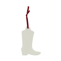 4" DIY Ceramic Cowboy Boot Ornament by Make Market®