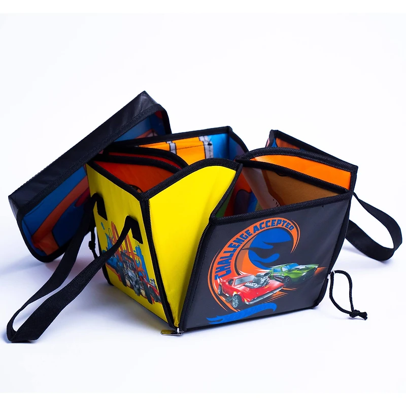 Tara Toy ZipBin Hot Wheels Ramp It Up Racetrack Playmat & Car Ramp