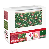 Holly Jolly Christmas Cards & Envelopes, 50ct. by Recollections™
