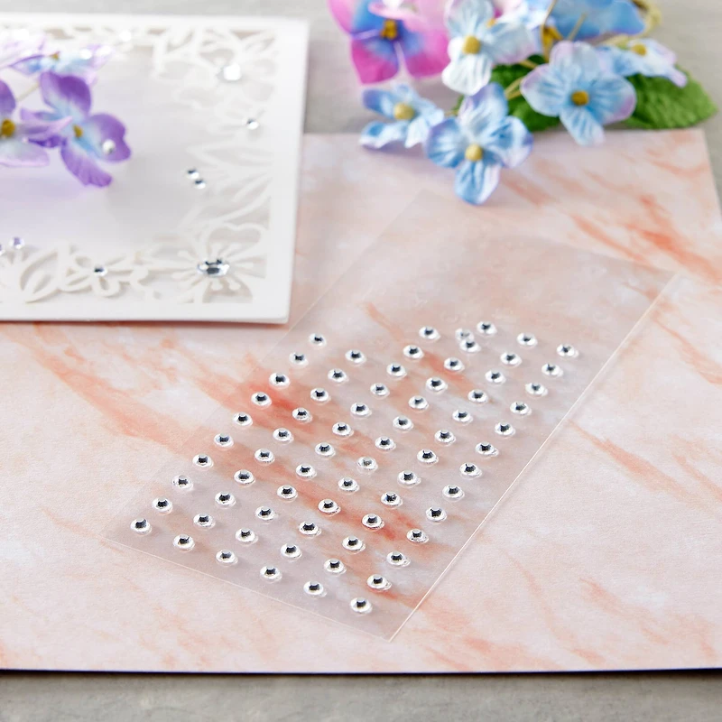 6mm Clear Adhesive Rhinestones by Recollections™