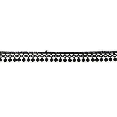 9/16" Pom Pom Lace Trim by Celebrate It
