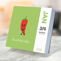 2026 Puns of Fun Daily Desktop Calendar