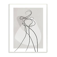 Stupell Industries Surreal Figure Expressive Body Abstract Contemporary Wall Plaque