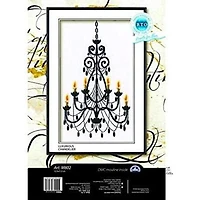 RTO Luxurious Chandelier Counted Cross Stitch Kit