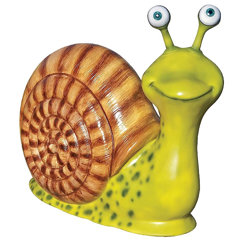 Design Toscano Monsieur Escargot, Enormous Garden Snail Statue