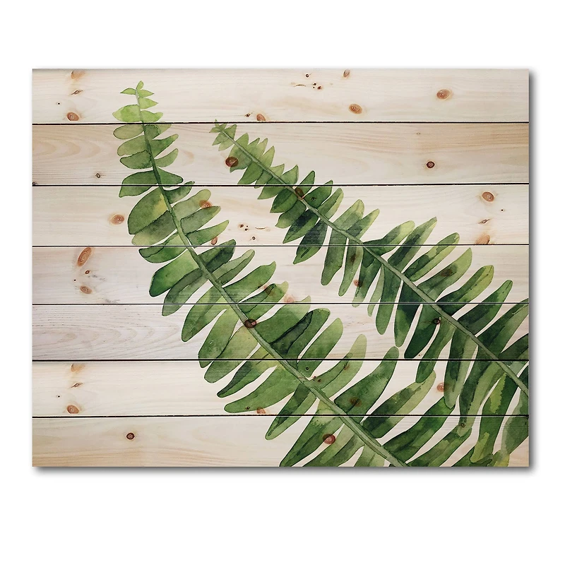 Designart - Fern Leaves Detail I