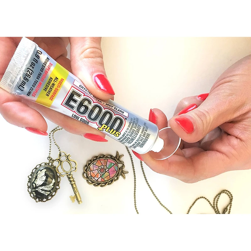 8 Pack: E6000® Plus Crystal Clear All-Weather Adhesive
