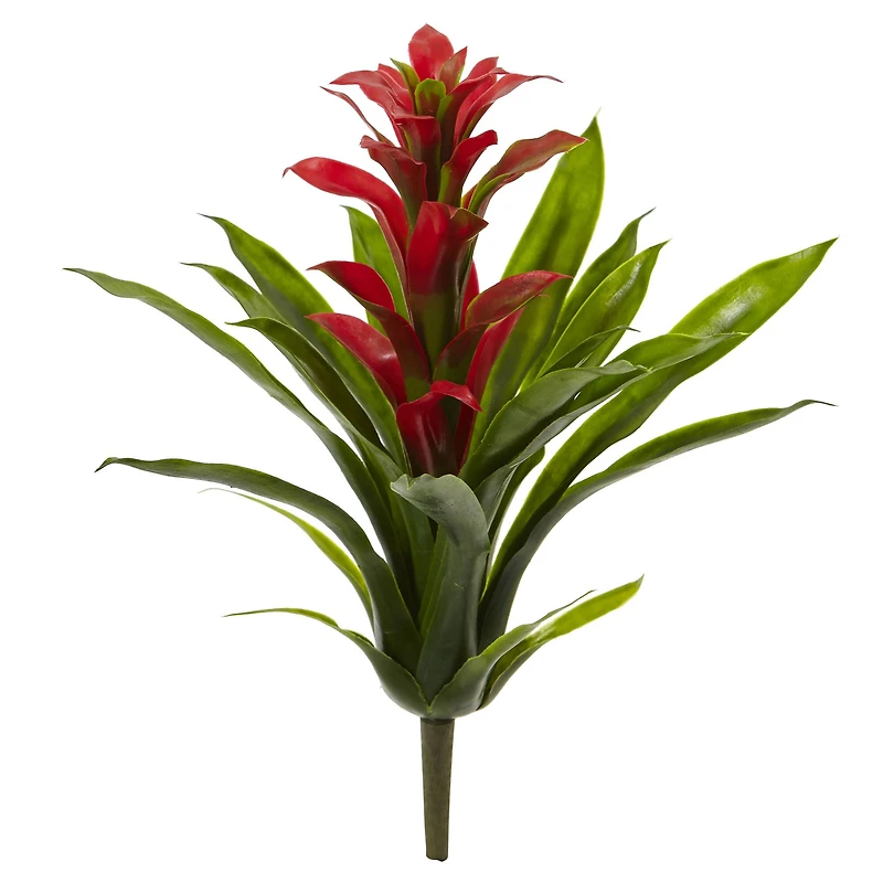 Red Bromeliad Flower, 4ct.