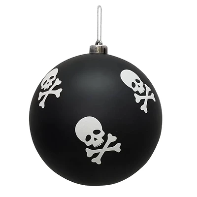 Giant Black & White Skulls Halloween Ornament by Ashland®