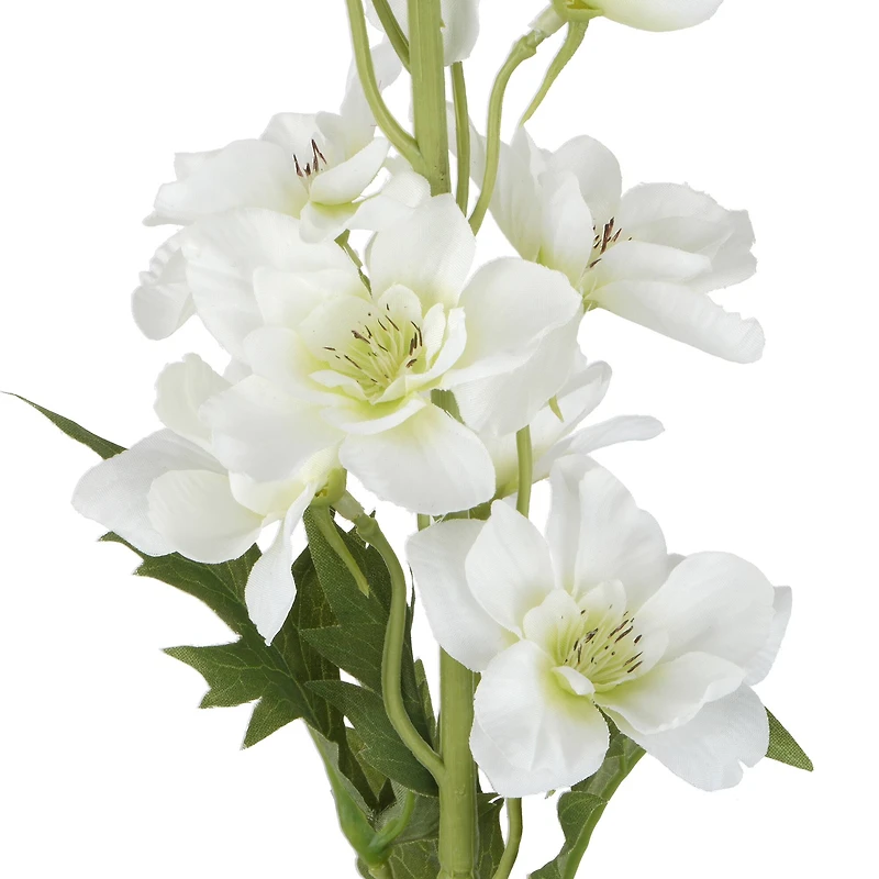 37" White Delphinium Stem by Ashland®