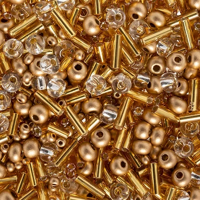 John Bead Czech Glass Seed Beads Mix