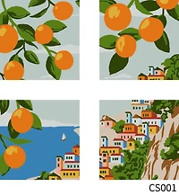 Coastal Paint-by-Number Gallery Mini Kit by Artist's Loft™