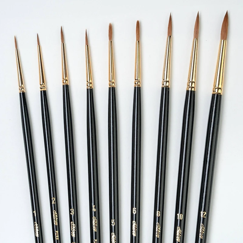 Silver Brush Limited Renaissance®  9 Piece Brush Set