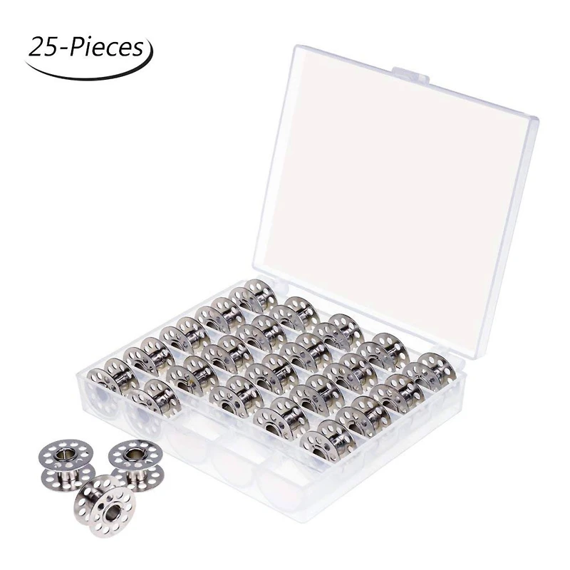 NEX™ Ready-To-Roll Stainless Steel Sewing Thread Bobbins Set