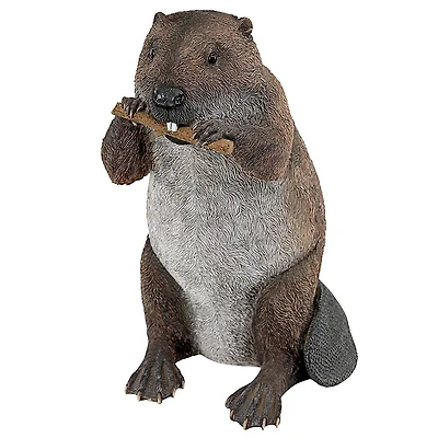 Design Toscano 13.5" Dam Building Beaver Animal Statue