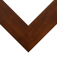 Frame USA Honey Wide Brown Single Image Picture Frame with Mat