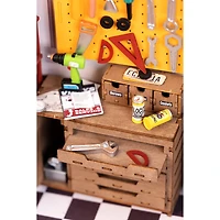 Rolife Garage Workship DIY Miniature House Kit