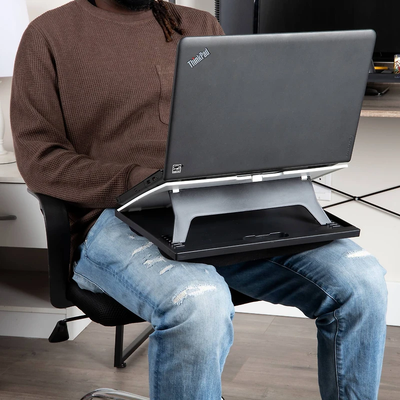 Mind Reader 14.75" Adjustable 8 Position Laptop Desk